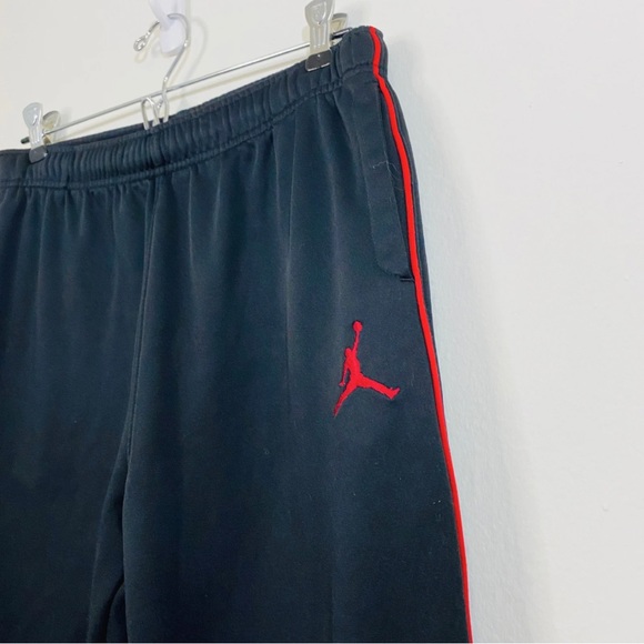 Jordan | Black Athletic Track Pants - Picture 3 of 6